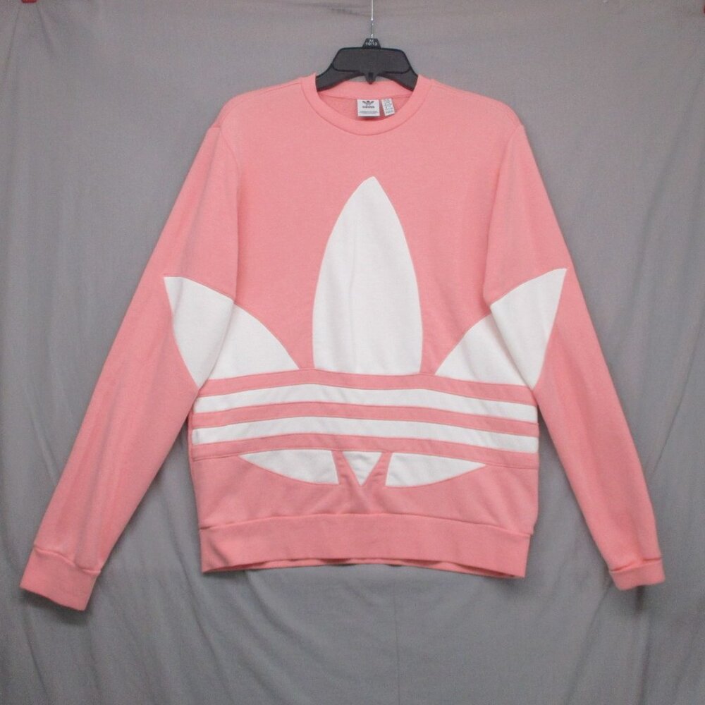 Adidas Crew Neck Large LOPGO Pink & White Women Size | XL